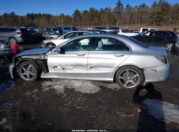 55SWF4KB2GU110539 2016 MERCEDES-BENZ C-CLASS Серебряный 