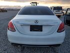2017 Mercedes-benz C 300 4matic White vin: 55SWF4KB2HU187235