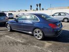 2017 Mercedes-benz C 300 4matic Blue vin: 55SWF4KB2HU198316