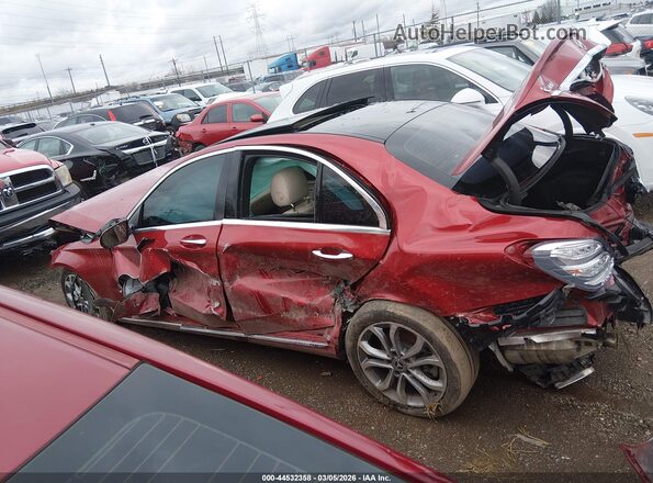 55SWF4KB2HU228690 2017 MERCEDES-BENZ C-CLASS Red 