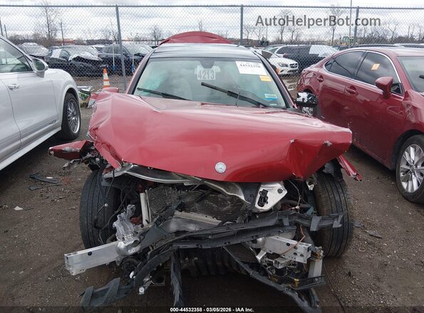 55SWF4KB2HU228690 2017 MERCEDES-BENZ C-CLASS Red Rear interior view