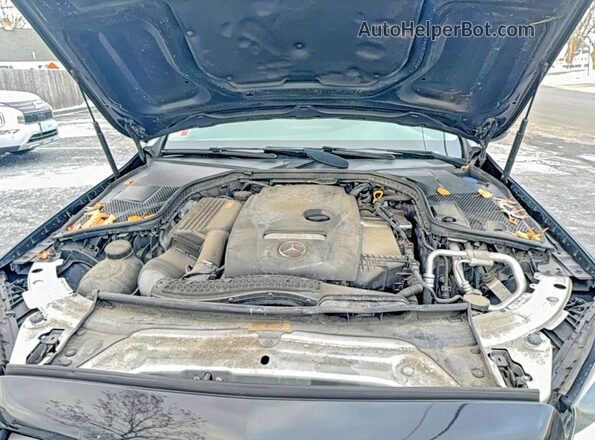 55SWF4KB3HU190077 2017 MERCEDES-BENZ C Black Вид салону спереду