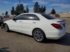 2017 Mercedes-benz C 300 4matic Белый vin: 55SWF4KB3HU214281