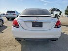 2017 Mercedes-benz C 300 4matic Белый vin: 55SWF4KB3HU214281