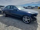 2016 Mercedes-benz C 300 4matic Blue vin: 55SWF4KB6GU147397