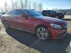 2016 Mercedes-benz C 300 4matic Red vin: 55SWF4KB6GU178780