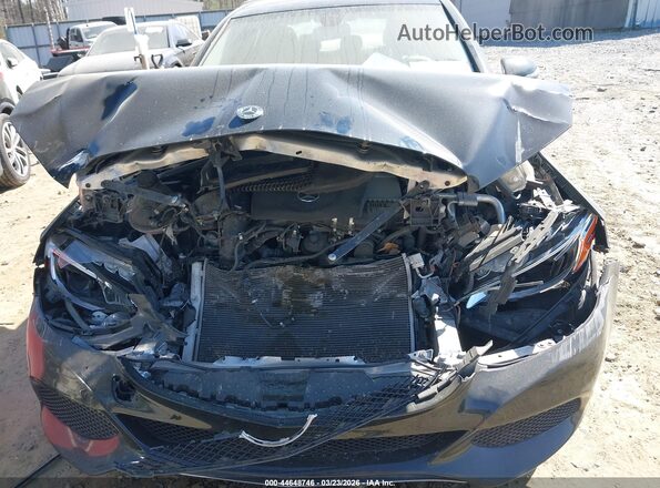 55SWF4KB7JU245233 2018 MERCEDES-BENZ C-CLASS Черный Вид спереди