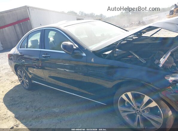 55SWF4KB7JU245233 2018 MERCEDES-BENZ C-CLASS Черный Вид задней части салона