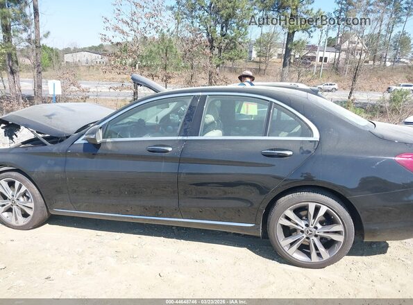 55SWF4KB7JU245233 2018 MERCEDES-BENZ C-CLASS Черный Панорамный вид салона 360°