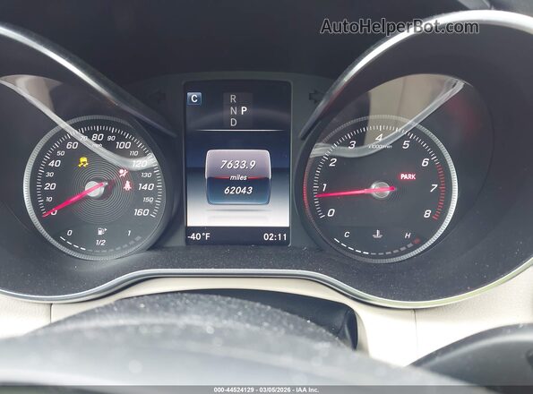 55SWF4KB7JU271606 2018 MERCEDES-BENZ C-CLASS Черный Вид задних сидений