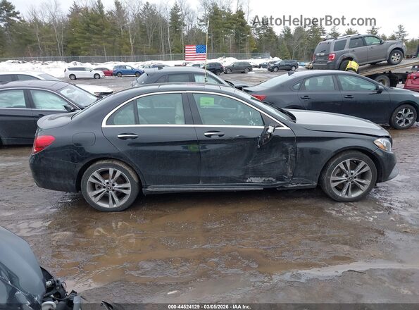 55SWF4KB7JU271606 2018 MERCEDES-BENZ C-CLASS Черный Панорамный вид салона 360°