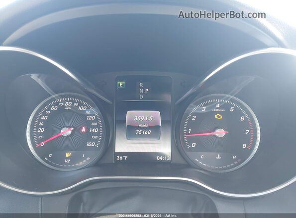 55SWF4KB7JU273016 2018 MERCEDES-BENZ C-CLASS Черный Вид задних сидений