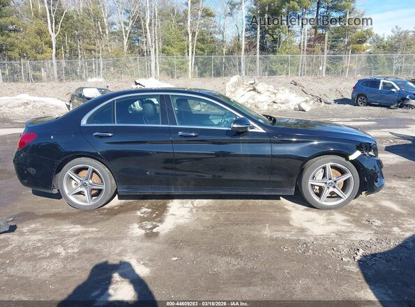 55SWF4KB7JU273016 2018 MERCEDES-BENZ C-CLASS Черный Панорамный вид салона 360°
