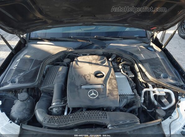 55SWF4KB8GU138572 2016 MERCEDES-BENZ C-CLASS Black Widok z tyłu