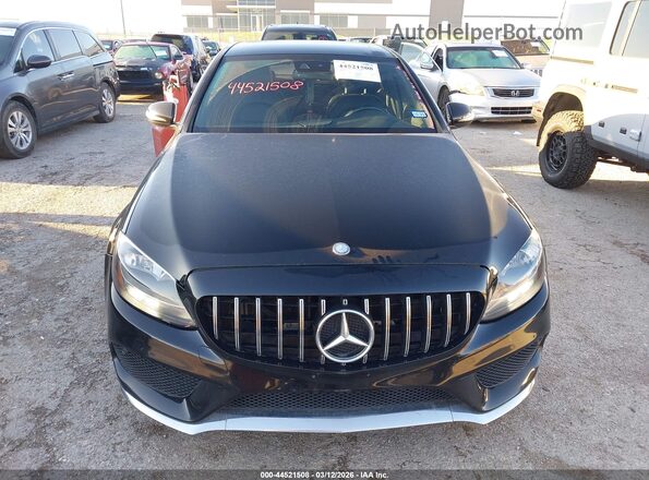 55SWF4KB8GU138572 2016 MERCEDES-BENZ C-CLASS Black Widok zestawu wskaźników
