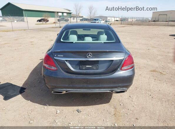 55SWF4KB8GU139429 2016 MERCEDES-BENZ C-CLASS Серый 