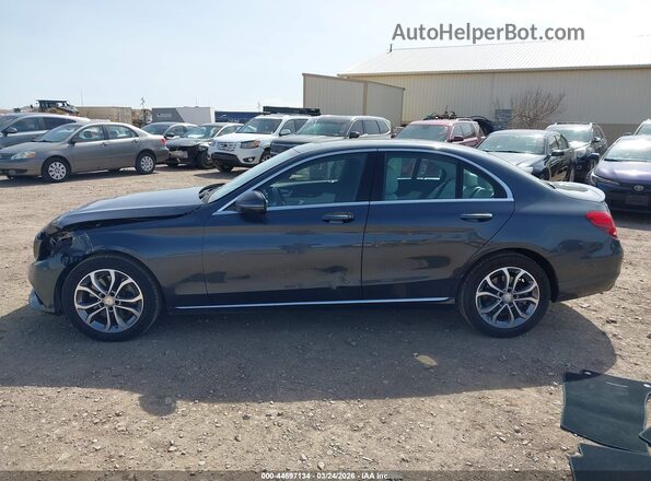 55SWF4KB8GU139429 2016 MERCEDES-BENZ C-CLASS Серый Панорамный вид салона 360°
