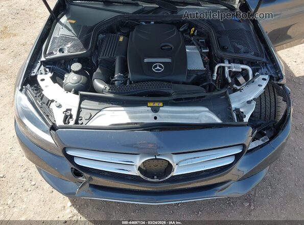 55SWF4KB8GU139429 2016 MERCEDES-BENZ C-CLASS Серый Вид сзади