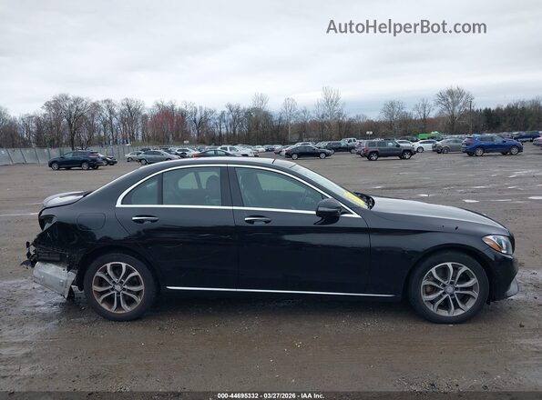 55SWF4KB8HU189779 2017 MERCEDES-BENZ C-CLASS Black 360 interior view