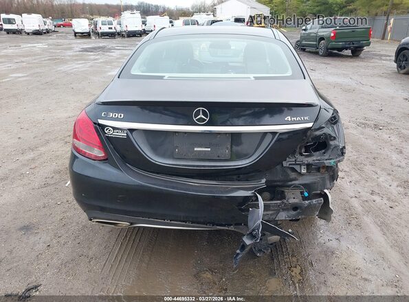 55SWF4KB8HU189779 2017 MERCEDES-BENZ C-CLASS Black 