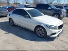 2017 Mercedes-benz C 300 4matic White vin: 55SWF4KB8HU210985