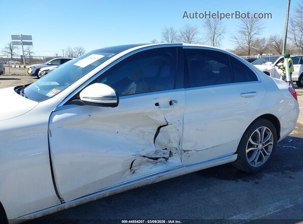 55SWF4KB9HU185224 2017 MERCEDES-BENZ C-CLASS White Vista frontal