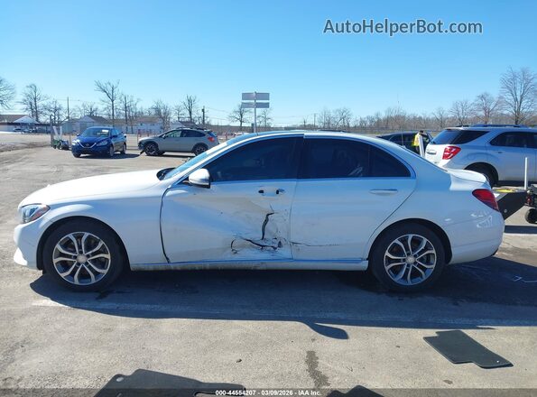 55SWF4KB9HU185224 2017 MERCEDES-BENZ C-CLASS White Vista interior de 360 grados