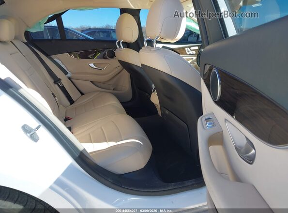 55SWF4KB9HU185224 2017 MERCEDES-BENZ C-CLASS White Vista de la etiqueta del VIN