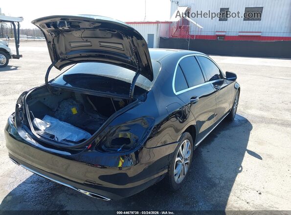55SWF4KBXGU102642 2016 MERCEDES-BENZ C-CLASS Black Հետևի աջ