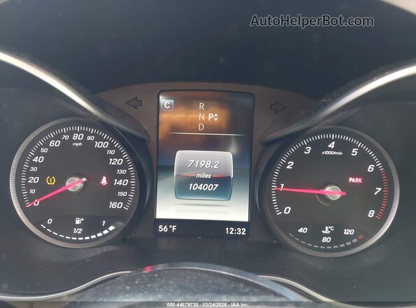 55SWF4KBXGU102642 2016 MERCEDES-BENZ C-CLASS Black Հետևի նստատեղերի տեսք
