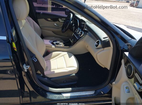 55SWF4KBXGU102642 2016 MERCEDES-BENZ C-CLASS Black Սալոնի դիմացի տեսք