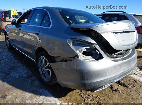 55SWF4KBXGU107999 2016 MERCEDES-BENZ C-CLASS Silver Widok z przodu