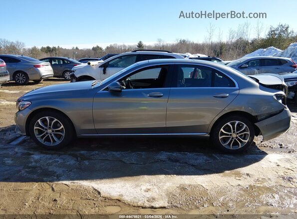 55SWF4KBXGU107999 2016 MERCEDES-BENZ C-CLASS Silver 