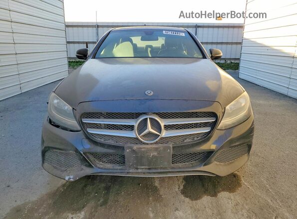 55SWF4KBXJU239359 2018 MERCEDES-BENZ C Black Vista frontal