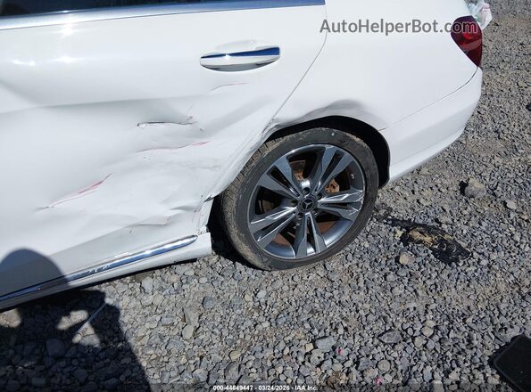 55SWF4KBXJU243427 2018 MERCEDES-BENZ C-CLASS White Widok z przodu