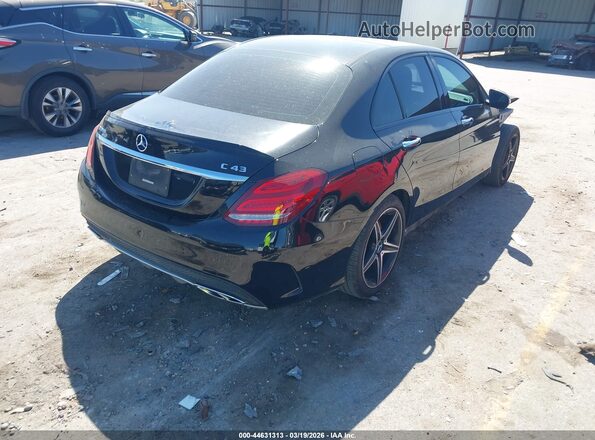 55SWF6EB0JU269543 2018 MERCEDES-BENZ AMG C 43 Black Задня права чверть
