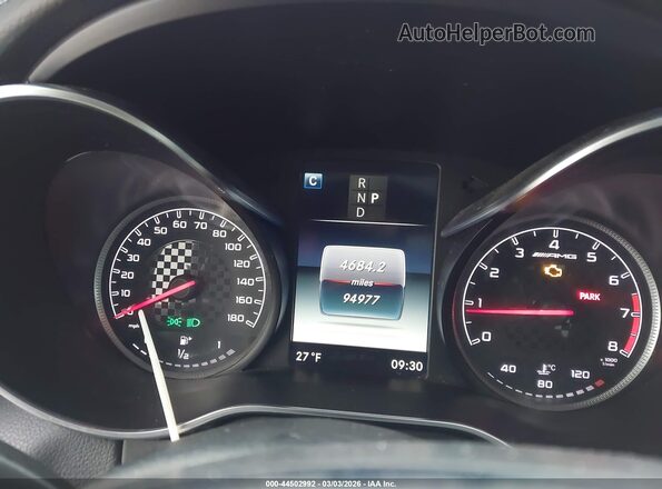 55SWF6EB4HU230660 2017 MERCEDES-BENZ AMG C 43 White Вид задніх сидінь