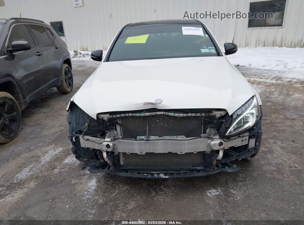 55SWF6EB4HU230660 2017 MERCEDES-BENZ AMG C 43 White Вид спереду