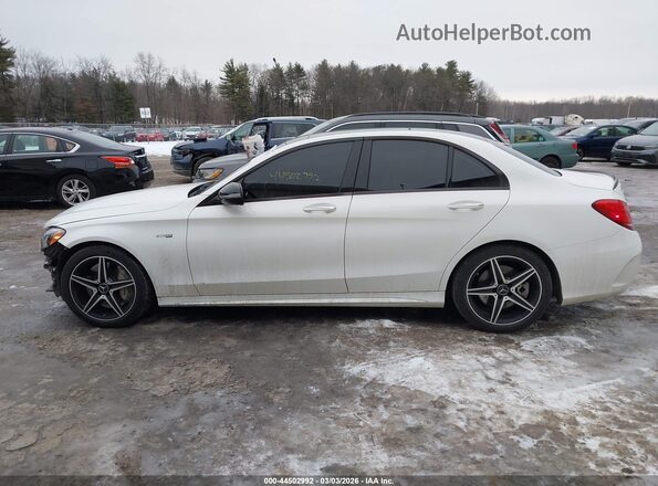 55SWF6EB4HU230660 2017 MERCEDES-BENZ AMG C 43 White Панорамний вид салону 360°