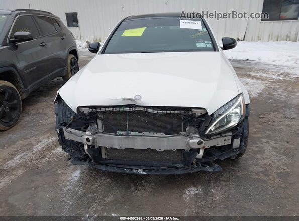 55SWF6EB4HU230660 2017 MERCEDES-BENZ AMG C 43 White Вид щитка приладів