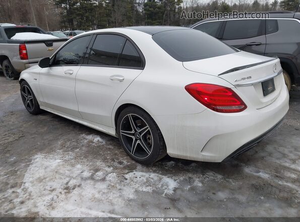 55SWF6EB4HU230660 2017 MERCEDES-BENZ AMG C 43 White Задня ліва чверть