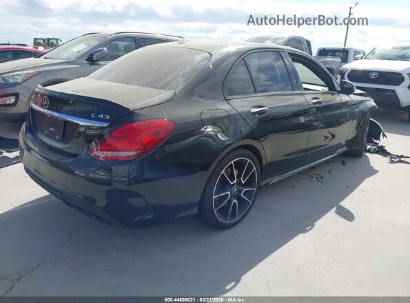 55SWF6EB4JU261042 2018 MERCEDES-BENZ AMG C 43 Black Задня права чверть