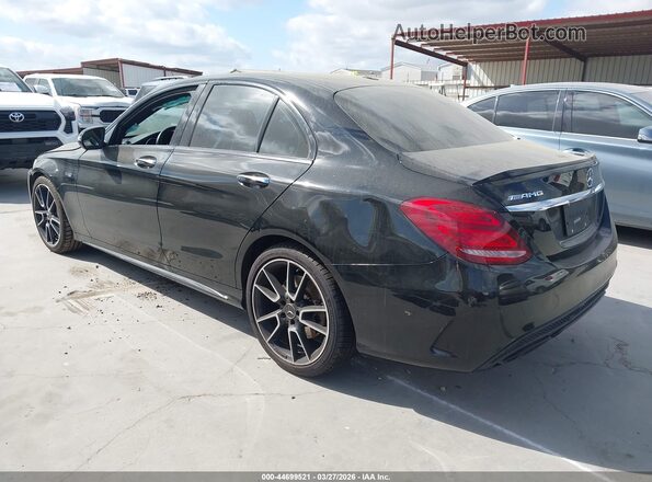55SWF6EB4JU261042 2018 MERCEDES-BENZ AMG C 43 Black Задня ліва чверть