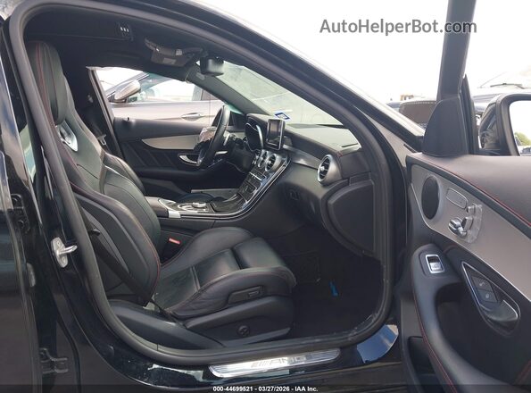 55SWF6EB4JU261042 2018 MERCEDES-BENZ AMG C 43 Black Вид салону спереду
