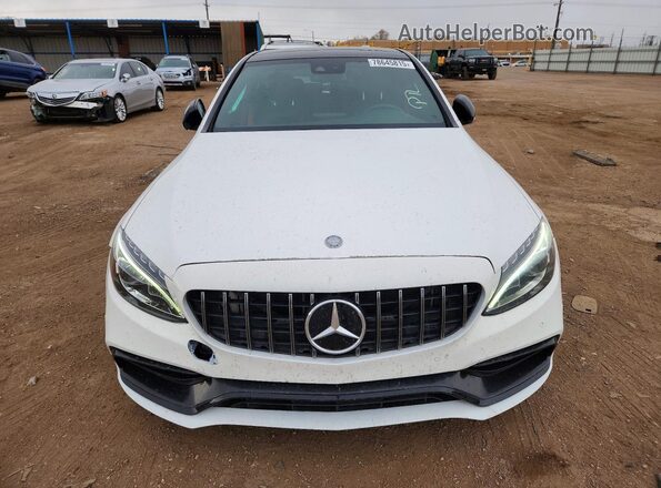 55SWF6EB7HU193118 2017 MERCEDES-BENZ C White Widok z przodu