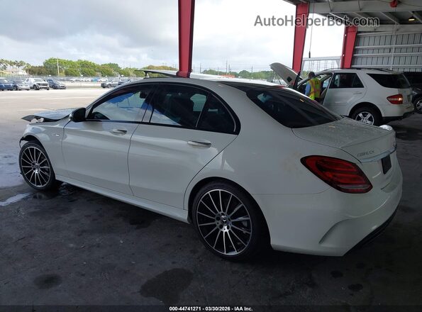 55SWF6EB8GU108978 2016 MERCEDES-BENZ C-CLASS White Հետևի ձախ