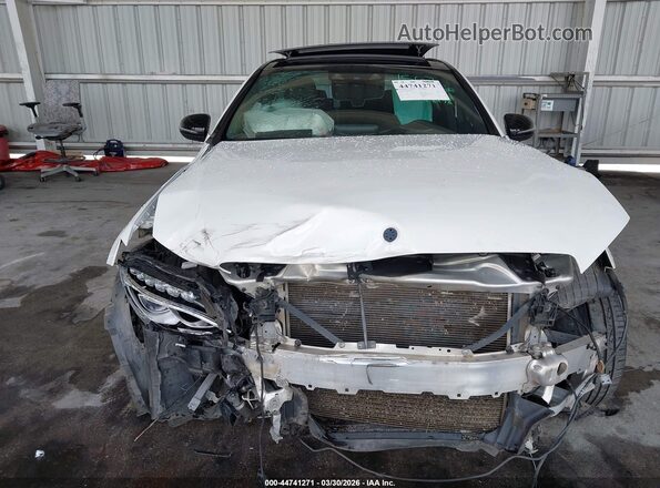 55SWF6EB8GU108978 2016 MERCEDES-BENZ C-CLASS White Սալոնի հետևի տեսք