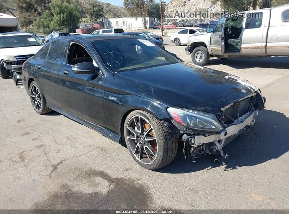 55SWF6EB8HU192947 2017 MERCEDES-BENZ AMG C 43 Black წინა მარჯვენა