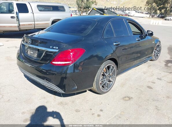 55SWF6EB8HU192947 2017 MERCEDES-BENZ AMG C 43 Black უკანა მარჯვენა