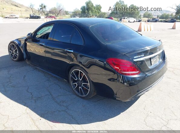 55SWF6EB8HU192947 2017 MERCEDES-BENZ AMG C 43 Black უკანა მარცხენა